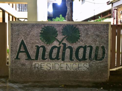 a sign for amazonres reserves on a building at Anahaw Apartments Whitebeach in Boracay