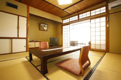 蘇山郷にあるシーティングエリア