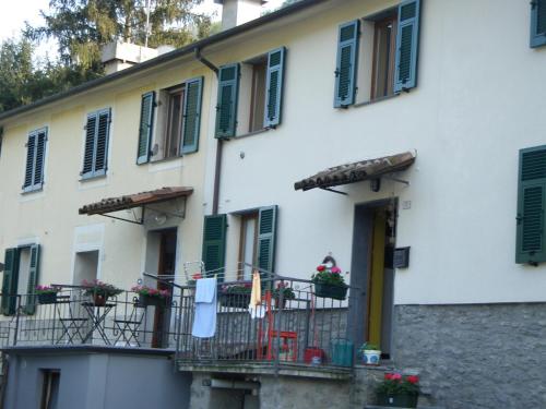 Balkoni atau teres di Casa La Rosa