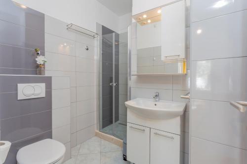 Kúpeľňa v ubytovaní Apartments Ivanović
