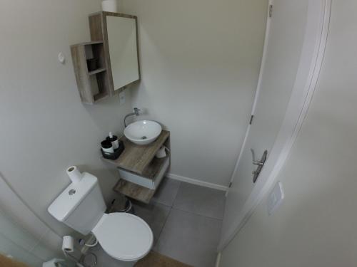 Koupelna v ubytování Pousada Beach Box