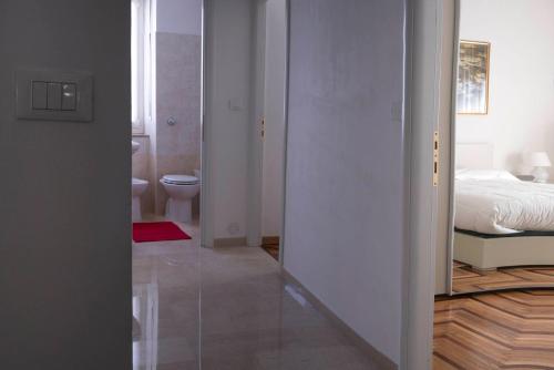 Koupelna v ubytování Soggiorno Torino