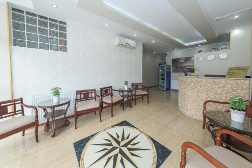 Kuchyň nebo kuchyňský kout v ubytování Hotel Promenada