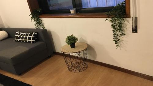 Μια τηλεόραση ή/και κέντρο ψυχαγωγίας στο Cocooning Appartement