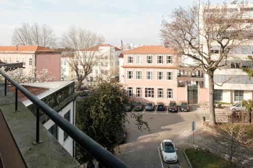 apartment with balcony in the square
