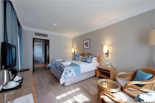 TV a/nebo společenská místnost v ubytování Xanadu Resort - High Class All Inclusive