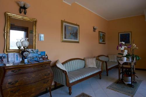 Posezení v ubytování Hotel A Pinnata