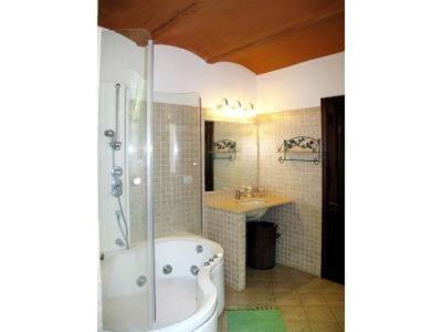Phòng tắm tại Tenuta Selvaggia