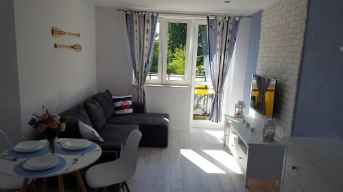 Χώρος καθιστικού στο Apartamenty Baltico Ustka