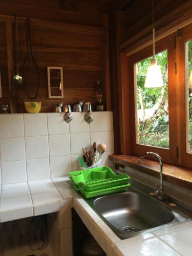 Η κουζίνα ή μικρή κουζίνα στο Casa de la Trepada