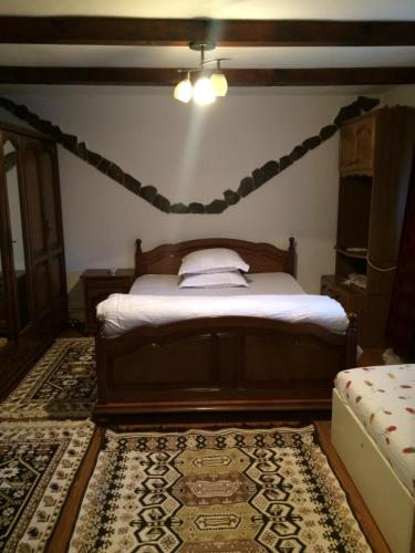 Krevet ili kreveti u jedinici u objektu Casa Ionela Petreus