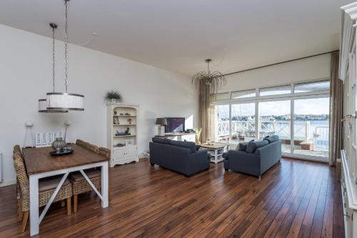 The floor plan of Appartement in Zeeland - Kabbelaarsbank 405 - Port Marina Zélande - Ouddorp - not for companies