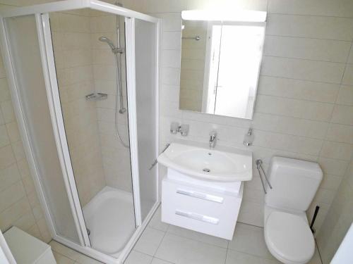 Kúpeľňa v ubytovaní Pendio del Sole App 3838