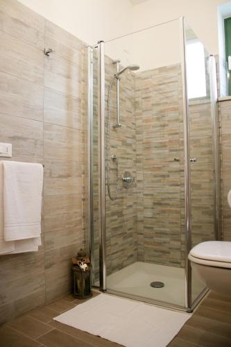 Koupelna v ubytování B&B Corte Galo