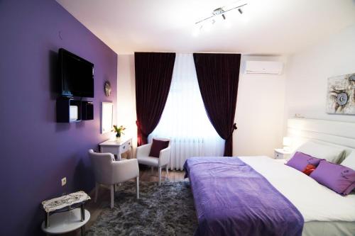 Posteľ alebo postele v izbe v ubytovaní Luxury Licitar Heart Apartment