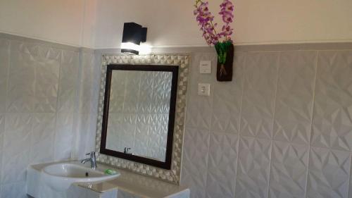 Phòng tắm tại De Adema Guesthouse
