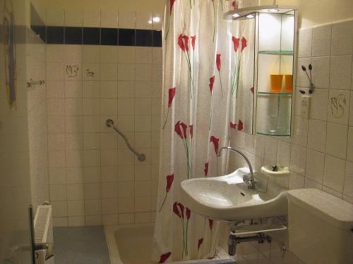 Kúpeľňa v ubytovaní Ferienhaus Mendlingbauer