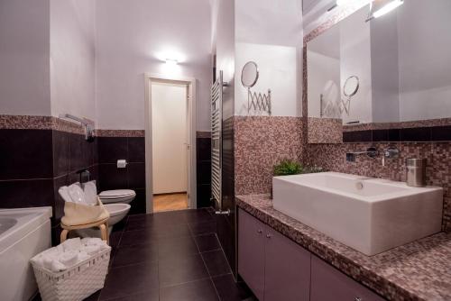 Koupelna v ubytování Casa Le Volte