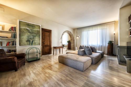 Χώρος καθιστικού στο Drogheria e Locanda Franci