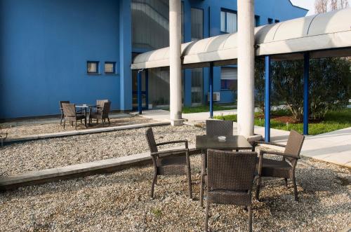 Patio nebo venkovní prostory v ubytování Park Hotel Residence