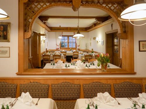 Restaurace v ubytování Hotel Gasthof zum Biber