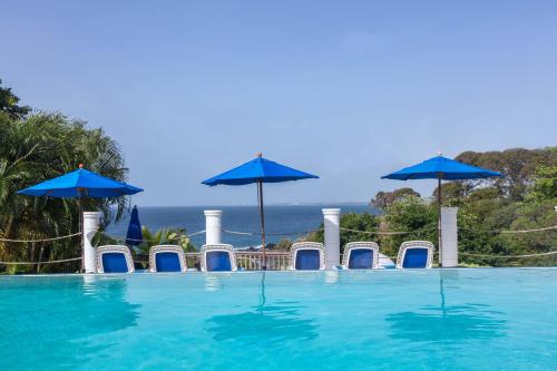 Bazén v ubytování Bacolet Beach Club nebo v jeho okolí