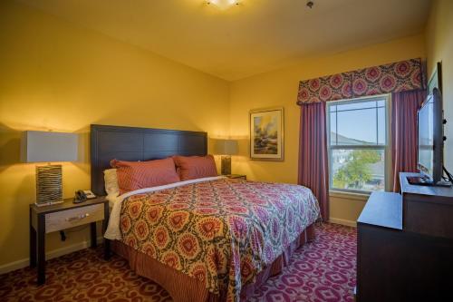 Ένα ή περισσότερα κρεβάτια σε δωμάτιο στο Berkshire Mountain Lodge