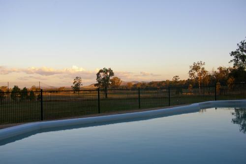 The swimming pool at or near Lockyer Motel
