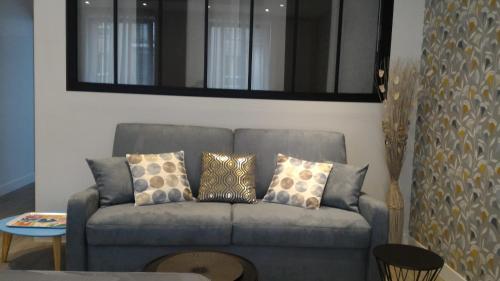 Posezení v ubytování Sohosuite