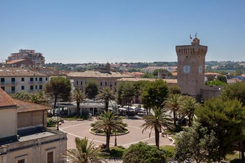 Vista general de Porto Recanati o vista desde el hotel