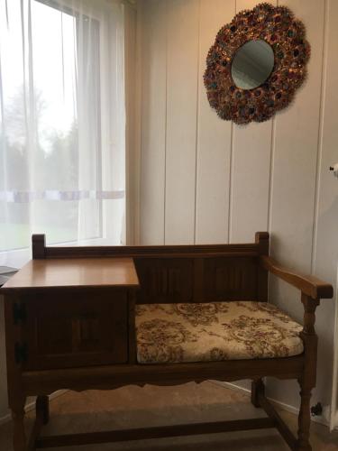 Ein Bett oder Betten in einem Zimmer der Unterkunft Haus an der Südsee