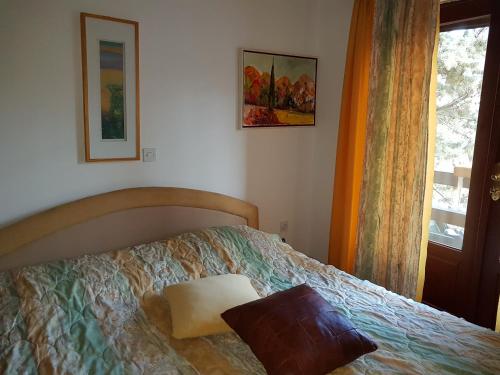 Katil atau katil-katil dalam bilik di Apartment Slavi