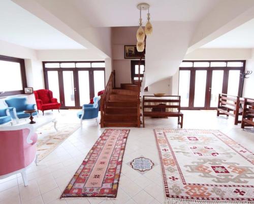 Posezení v ubytování Hayat Oksijen Resort