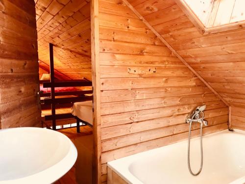 Ένα μπάνιο στο Appartamenti Pichler