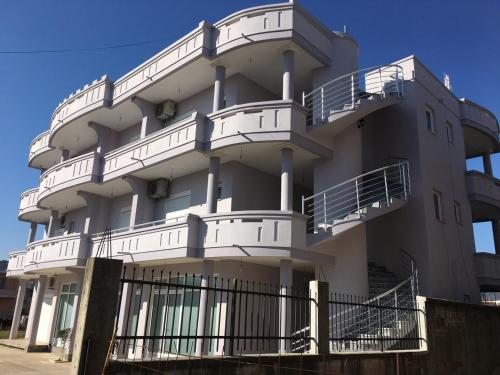 Balkón alebo terasa v ubytovaní Apartments Flamida