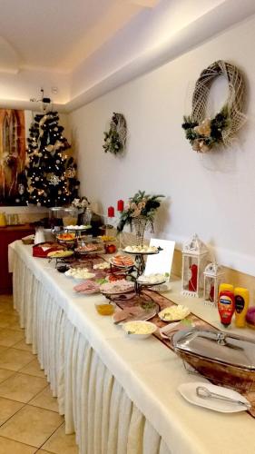 Mad på bed and breakfast-stedet eller i nærheden