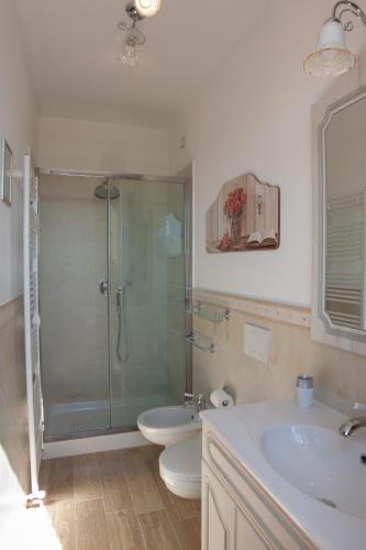 Koupelna v ubytování B&B L' Antica Fonte
