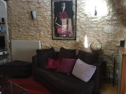 Posezení v ubytování Cosy maisonnette Lascaux