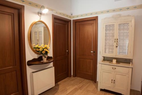 Koupelna v ubytování B&B L' Antica Fonte