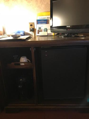 Dapur atau dapur kecil di Okazaki Ohwa Hotel