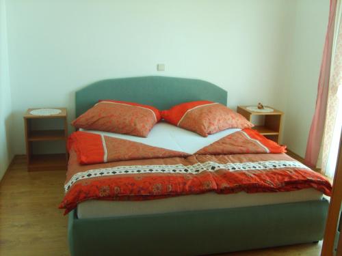 Postel nebo postele na pokoji v ubytování Cliff house Pisak
