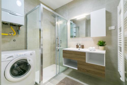 Koupelna v ubytování Spada Residence I