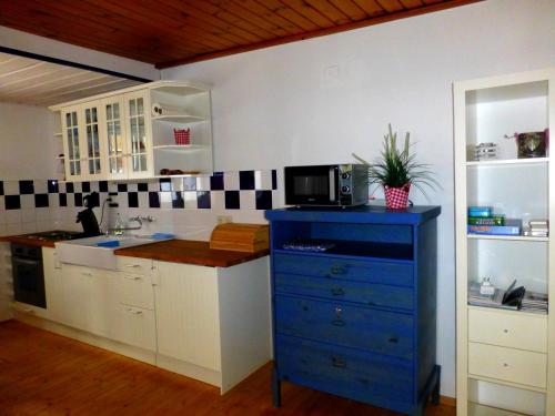 Kuchyňa alebo kuchynka v ubytovaní Appartment Almenliesl