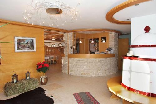 Ο χώρος του λόμπι ή της ρεσεψιόν στο Agriturismo Pianrestel