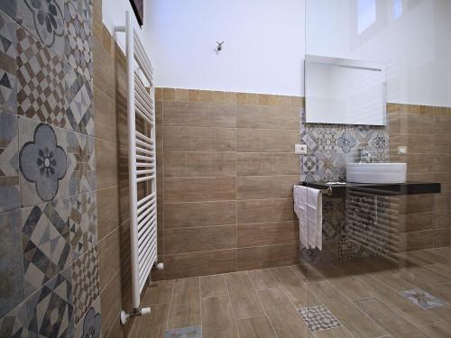 Phòng tắm tại La Ca' Fiesso Affittaly Apartments