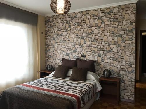 Postel nebo postele na pokoji v ubytování Hotel Celta Galaico