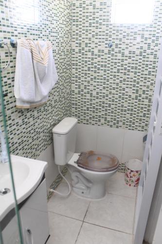Bilik mandi di Excelente apartamento centro Paulo Afonso - 2 andar