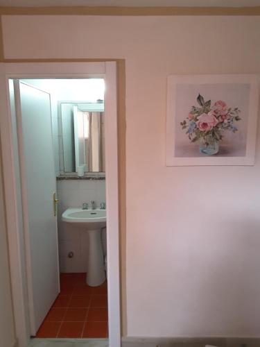 Salle de bains dans l'établissement Appartamento Poggio Romantico Andrea