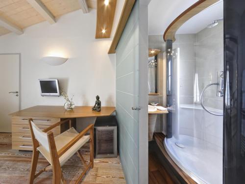 Kylpyhuone majoituspaikassa Maison des Algues