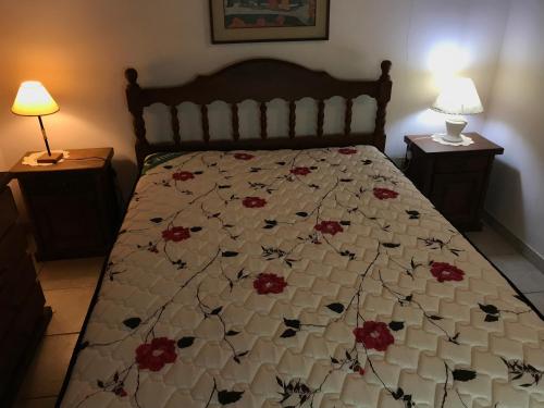 Postel nebo postele na pokoji v ubytování Casa quinta Chivilcoy